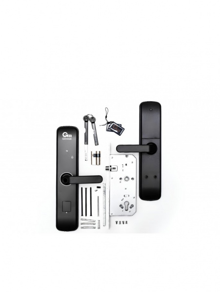 ЭЛЕКТРОННЫЙ ДВЕРНОЙ ЗАМОК GIMMEL F21 TTLOCK С ОТПЕЧАТКОМ ПАЛЬЦА